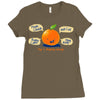 rhyming orange Ladies Fitted T-Shirt