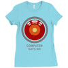 computer says no Ladies Fitted T-Shirt