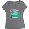 swamp of sadness Women's Triblend Scoop T-shirt