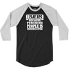 I Play Guitar Rpg Punching People Is Frowned Upon 3/4 Sleeve Shirt