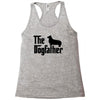 the dogfather pembroke welsh corgi Racerback Tank
