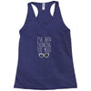 I'VE BEEN THINKING TOO MUCH Racerback Tank
