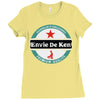 want to ken diversion heineken Ladies Fitted T-Shirt