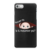 September Peeking Out Baby Boy iPhone 7 Case