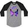 galaxy cartoon hands dope 3/4 Sleeve Shirt