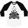 I Am Golden Retriever Actually In A Very Commited Relationship 3/4 Sleeve Shirt