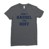 don't hassle the hoff Ladies Fitted T-Shirt