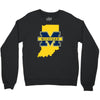 indiana for michigan Crewneck Sweatshirt
