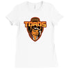 uzumaki toads (2) Ladies Fitted T-Shirt
