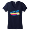 public service announcement Women's V-Neck T-Shirt