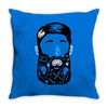 pirate beard Throw Pillow
