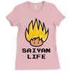saiyan life Ladies Fitted T-Shirt