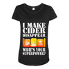 funny i make cider disappear, ideal gift or birthday present. Maternity Scoop Neck T-shirt