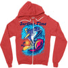 Surfing Time Zipper Hoodie