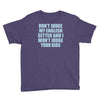 dont judge my english setter Youth Tee