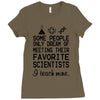 i teach mine science teacher Ladies Fitted T-Shirt