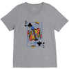 catdog playing card V-Neck Tee