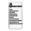 rules for dating my daughter shirt t shirt perfect father's gift iPhoneX
