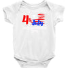 happy independence day the united states Baby Bodysuit