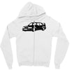 mercedes w201 Zipper Hoodie