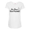 One More Beer Please Maternity Scoop Neck T-shirt