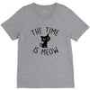 Meow V-Neck Tee