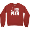 reel legend funn Crewneck Sweatshirt