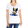 the purrfect gift Ladies Curvy T-Shirt