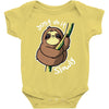slow sloth Baby Bodysuit