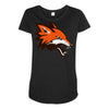 vpn orangge Maternity Scoop Neck T-shirt