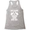 this is what an amazing auntie looks like Racerback Tank