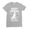 Best Friend German Shepherd Ladies Fitted T-Shirt