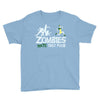 zombies hate fast food Youth Tee