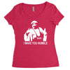 iron sheik wrestling iran funny Women's Triblend Scoop T-shirt