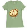 pizza Ladies Fitted T-Shirt