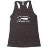 it's not a hangover it's wine flu Racerback Tank