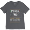 pisces christmas ugly sweater V-Neck Tee
