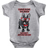 i have done the math Baby Bodysuit
