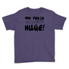 my pen is huge white t shirt Youth Tee