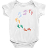 Baby Colorful Foot Baby Bodysuit
