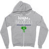 biceps &amp; broccoli! Zipper Hoodie