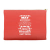 I Am A May Women Accessory Pouches