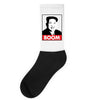 Kim Jong Un Boom Rocketman Socks