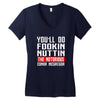the notorious conor mcgregor fookin nuttin Women's V-Neck T-Shirt