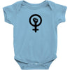 circle hand Baby Bodysuit