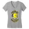 perfect day for mayhem Women's V-Neck T-Shirt