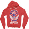 Forever The Title Emergency Medical Technician Zipper Hoodie