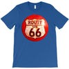 route 66 sign distressed, ideal birthday gift or present T-Shirt