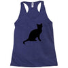 cat black had Racerback Tank