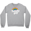totally gay Crewneck Sweatshirt